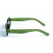 Женские сонцезащитные очки 12848 зелёные с зелёной линзой . Photo 3