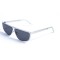 Жіночі сонцезахисні окуляри 12855 срібні з ртутною лінзою . Photo 1