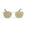 Женские сонцезащитные очки 12857 золотые с жёлтой линзой . Photo 2
