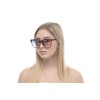 Жіночі сонцезахисні окуляри 10774 чорні з рожевою лінзою 
