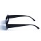 Женские сонцезащитные очки 12880 чёрные с чёрной линзой . Photo 3