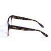 Женские сонцезащитные очки 12881 леопардовые с прозрачной линзой 