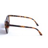 Жіночі сонцезахисні окуляри 12883 леопардові з коричневою лінзою 