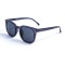 Жіночі сонцезахисні окуляри 12884 фіолетові з темно-синьою лінзою . Photo 1