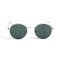 Жіночі сонцезахисні окуляри 12889 золоті з зеленою лінзою . Photo 2