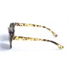 Женские сонцезащитные очки 12891 леопардовые с коричневой линзой 