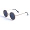 Жіночі сонцезахисні окуляри 12893 бронзові з темно-синьою лінзою . Photo 1
