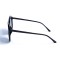 Женские сонцезащитные очки 12896 чёрные с чёрной линзой . Photo 3
