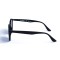 Жіночі сонцезахисні окуляри 12902 чорні з чорною лінзою . Photo 3
