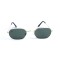 Женские сонцезащитные очки 12914 золотые с зелёной линзой . Photo 2