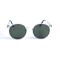 Женские сонцезащитные очки 12921 прозрачные с зелёной линзой . Photo 2