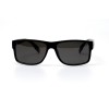 Мужские сонцезащитные очки 10877 чёрные с чёрной линзой 