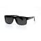 Мужские сонцезащитные очки 10877 чёрные с чёрной линзой . Photo 1