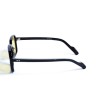 Женские сонцезащитные очки 12923 чёрные с жёлтой линзой 