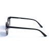 Жіночі сонцезахисні окуляри 12929 чорні з ртутною лінзою 