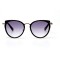 Жіночі сонцезахисні окуляри 10780 фіолетові з чорною лінзою . Photo 2