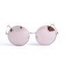 Женские сонцезащитные очки 12933 розовые с розовой линзой 