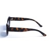 Жіночі сонцезахисні окуляри 12934 леопардові з чорною лінзою 