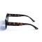 Женские сонцезащитные очки 12934 леопардовые с чёрной линзой . Photo 3
