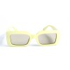 Женские сонцезащитные очки 12935 жёлтые с жёлтой линзой 