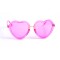 Женские сонцезащитные очки 12945 розовые с розовой линзой . Photo 2