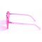 Женские сонцезащитные очки 12945 розовые с розовой линзой . Photo 3