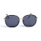 Женские сонцезащитные очки 12959 чёрные с чёрной линзой . Photo 2