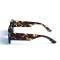 Женские сонцезащитные очки 12970 леопардовые с зелёной линзой . Photo 3