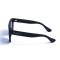 Женские сонцезащитные очки 12975 чёрные с чёрной линзой . Photo 3