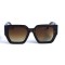 Женские сонцезащитные очки 12976 леопардовые с коричневой линзой . Photo 2