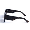 Женские сонцезащитные очки 12976 леопардовые с коричневой линзой 
