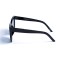 Женские сонцезащитные очки 12979 чёрные с чёрной линзой . Photo 3