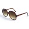Женские сонцезащитные очки 12983 леопардовые с коричневой линзой . Photo 1
