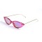 Женские сонцезащитные очки 12986 розовые с розовой линзой . Photo 1