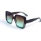 Жіночі сонцезахисні окуляри 12988 коричневі з коричневою градієнт лінзою . Photo 1