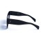 Женские сонцезащитные очки 12991 чёрные с чёрной градиент линзой . Photo 3
