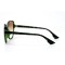 Женские сонцезащитные очки 10785 зелёные с коричневой линзой . Photo 3