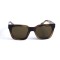 Женские сонцезащитные очки 12993 коричневые с коричневой линзой . Photo 2
