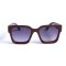 Жіночі сонцезахисні окуляри 12995 коричневі з темно-синьою лінзою . Photo 2