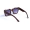 Жіночі сонцезахисні окуляри 12995 коричневі з темно-синьою лінзою . Photo 3