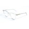 Жіночі сонцезахисні окуляри 13000 прозорі з прозорою лінзою . Photo 1