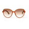 Женские сонцезащитные очки 10786 коричневые с коричневой линзой 