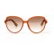 Женские сонцезащитные очки 10786 коричневые с коричневой линзой . Photo 2