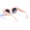 Женские сонцезащитные очки 13009 бежевые с чёрной градиент линзой . Photo 3