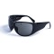 Женские сонцезащитные очки 13011 чёрные с чёрной линзой . Photo 1