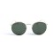 Женские сонцезащитные очки 13018 золотые с зелёной линзой . Photo 2