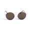 Жіночі сонцезахисні окуляри 13023 золоті з коричневою лінзою . Photo 2