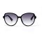 Жіночі сонцезахисні окуляри 10788 чорні з чорною лінзою . Photo 2