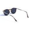 Женские сонцезащитные очки 13026 леопардовые с чёрной линзой 