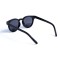 Женские сонцезащитные очки 13031 чёрные с чёрной линзой . Photo 3